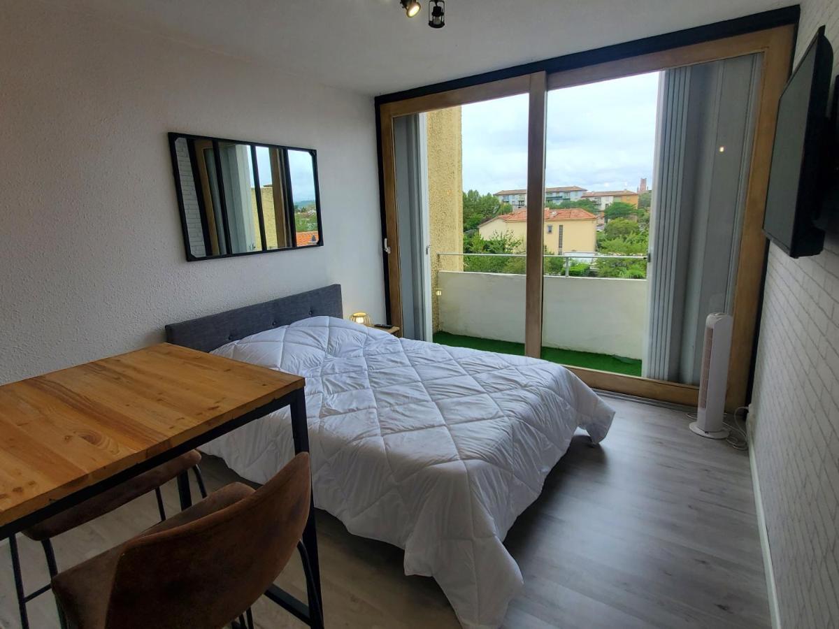 Studio Avec Balcon, Vue Sur Jardins Et Cathedrale Albi Exteriér fotografie