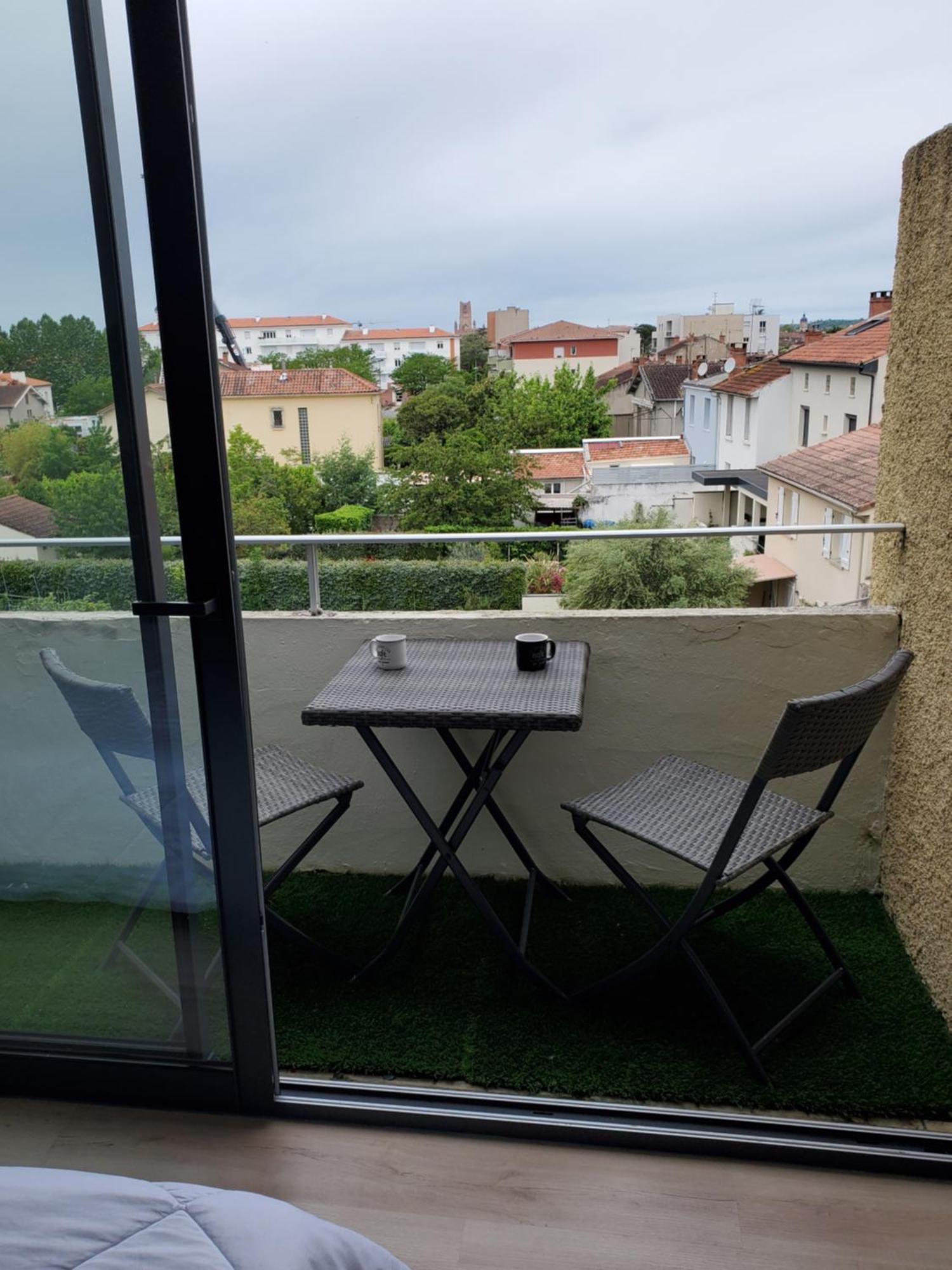 Studio Avec Balcon, Vue Sur Jardins Et Cathedrale Albi Exteriér fotografie